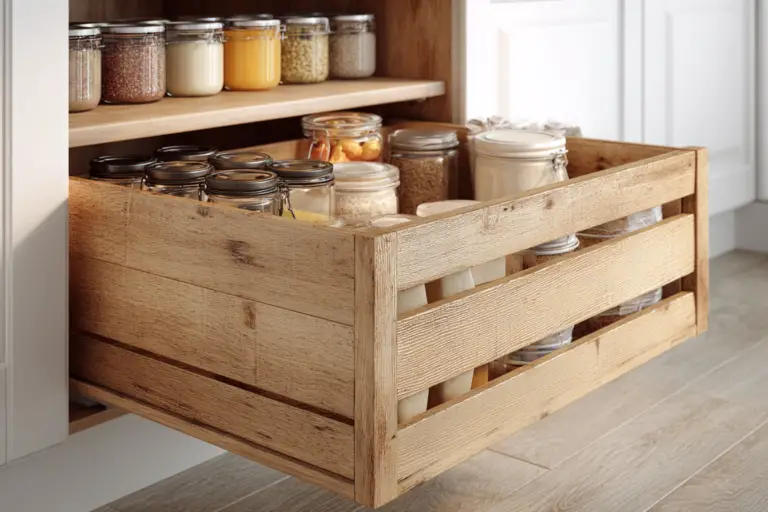 12 Pantry Pull-Out Drawer Ideas That Instantly Boost Kitchen Storage