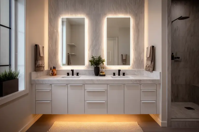 12 Double Vanity Lighting Ideas That Instantly Upgrade Your Bathroom