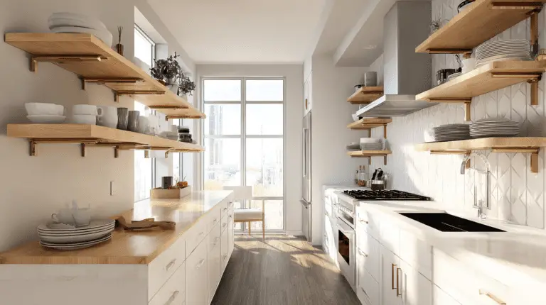 18 Kitchen Open Shelving Ideas That Create a Clean, Modern Look