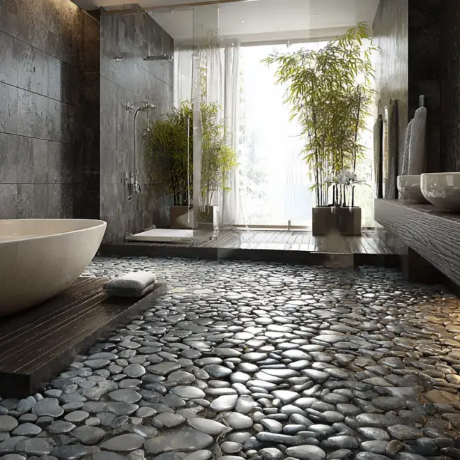 16 Bathroom Flooring Ideas That Are Trending and Totally Gorgeous