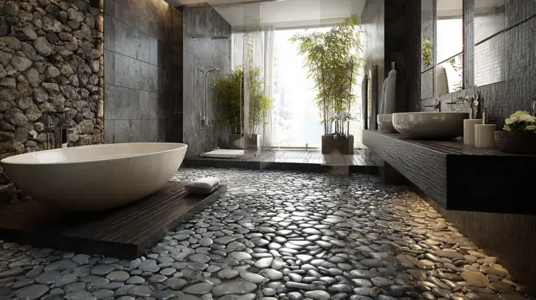 16 Bathroom Flooring Ideas That Are Trending and Totally Gorgeous