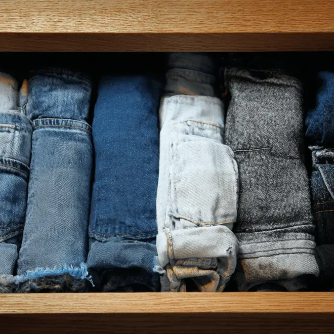 18 Jean Organization Hacks That Will Make Your Closet Look Huge