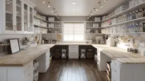 18 Space-Saving Craft Room Layout Ideas You’ll Love
