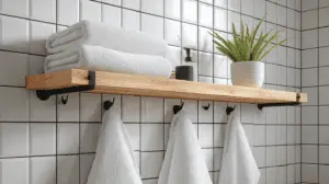 15 Seriously Clever Bathroom Towel Rack Ideas