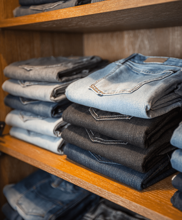 Jean Rack Design 18 Jean Organization Hacks That Will Make Your Closet Look Huge ...