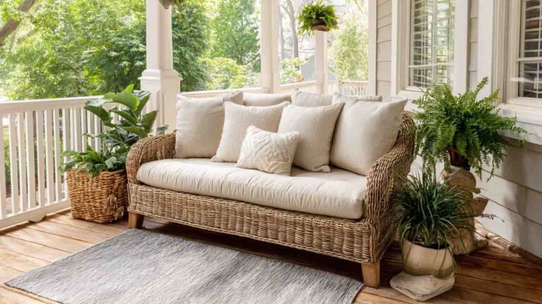 18 Stylish Front Porch Bench Ideas