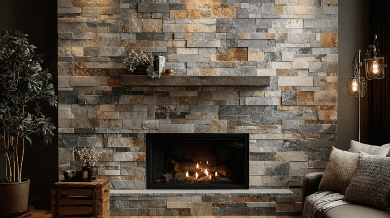 18 Jaw-Dropping Fireplace Backsplash Ideas That Instantly Upgrade Any Living Room