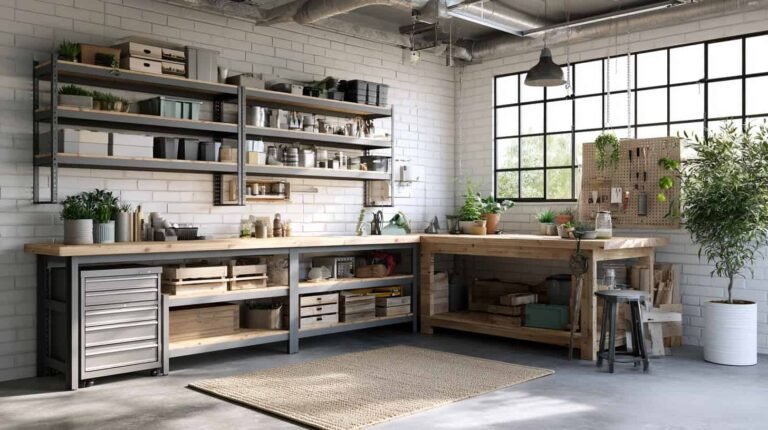 15 Game-Changing Garage Workbench Ideas That Instantly Upgrade Your Workspace