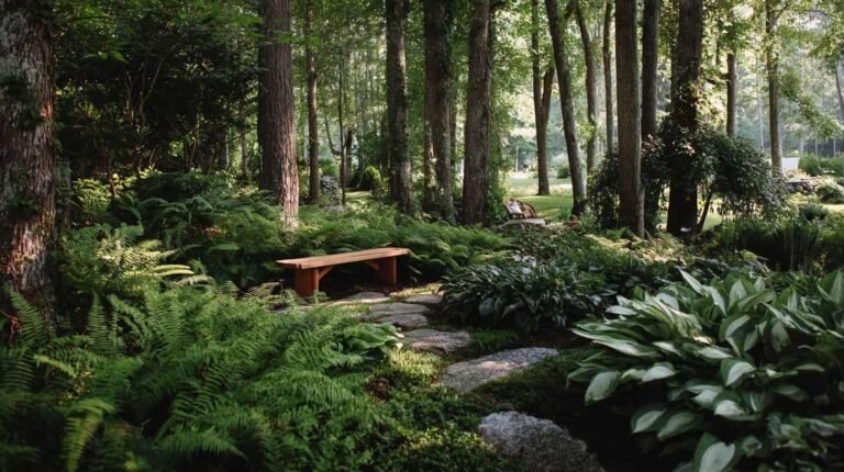 15 Must-See Shade Garden Ideas Under Trees For A Cooler, Prettier Backyard
