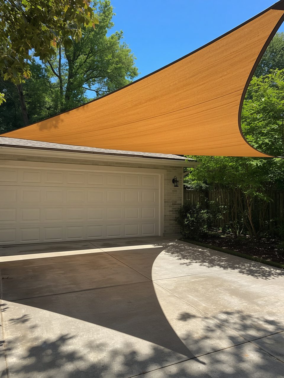 3. Shade Structure Installation - 10 Garage Cooling Ideas for Hot Climates Without Air Conditioning You Need Now