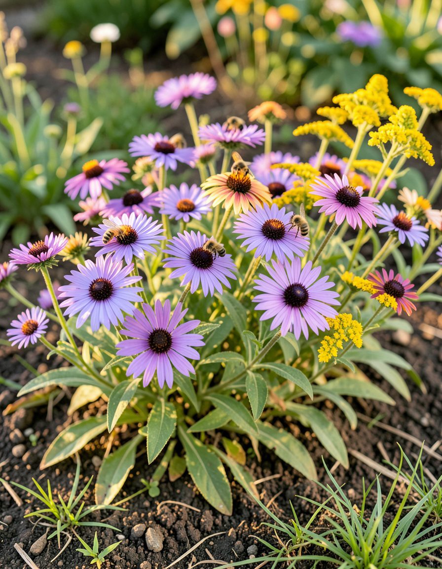 1. Plant Native Flowers - 12 Bee-Friendly Garden Ideas for Eco-Conscious Gardeners To Boost Buzzing Life