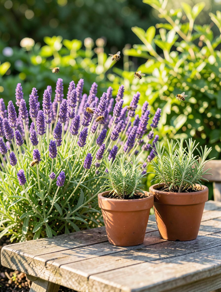 2. Grow Herbs That Buzz - 12 Bee-Friendly Garden Ideas for Eco-Conscious Gardeners To Boost Buzzing Life