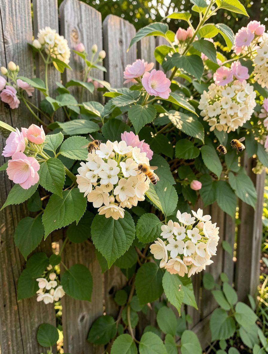 7. Use Climbing Plants - 12 Bee-Friendly Garden Ideas for Eco-Conscious Gardeners To Boost Buzzing Life