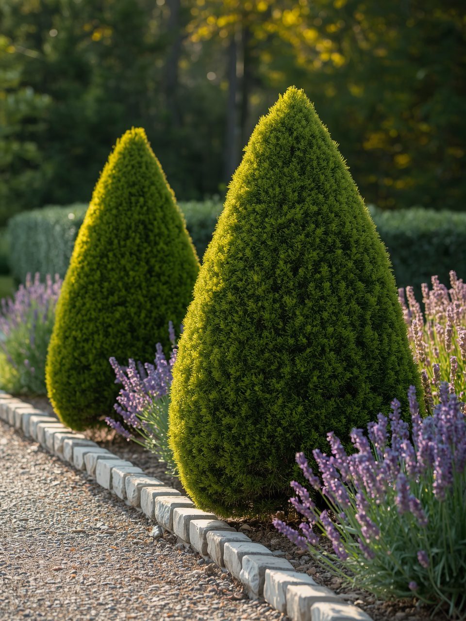 7. Cone-Shaped Topiary - 12 Elegant Topiary Garden Ideas To Elevate Your Outdoor Space