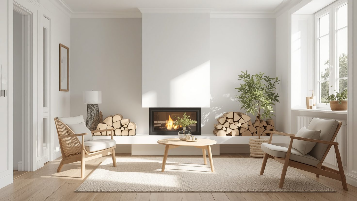 12 Scandinavian Fireplace Ideas for Small Homes That Maximize Style and Space