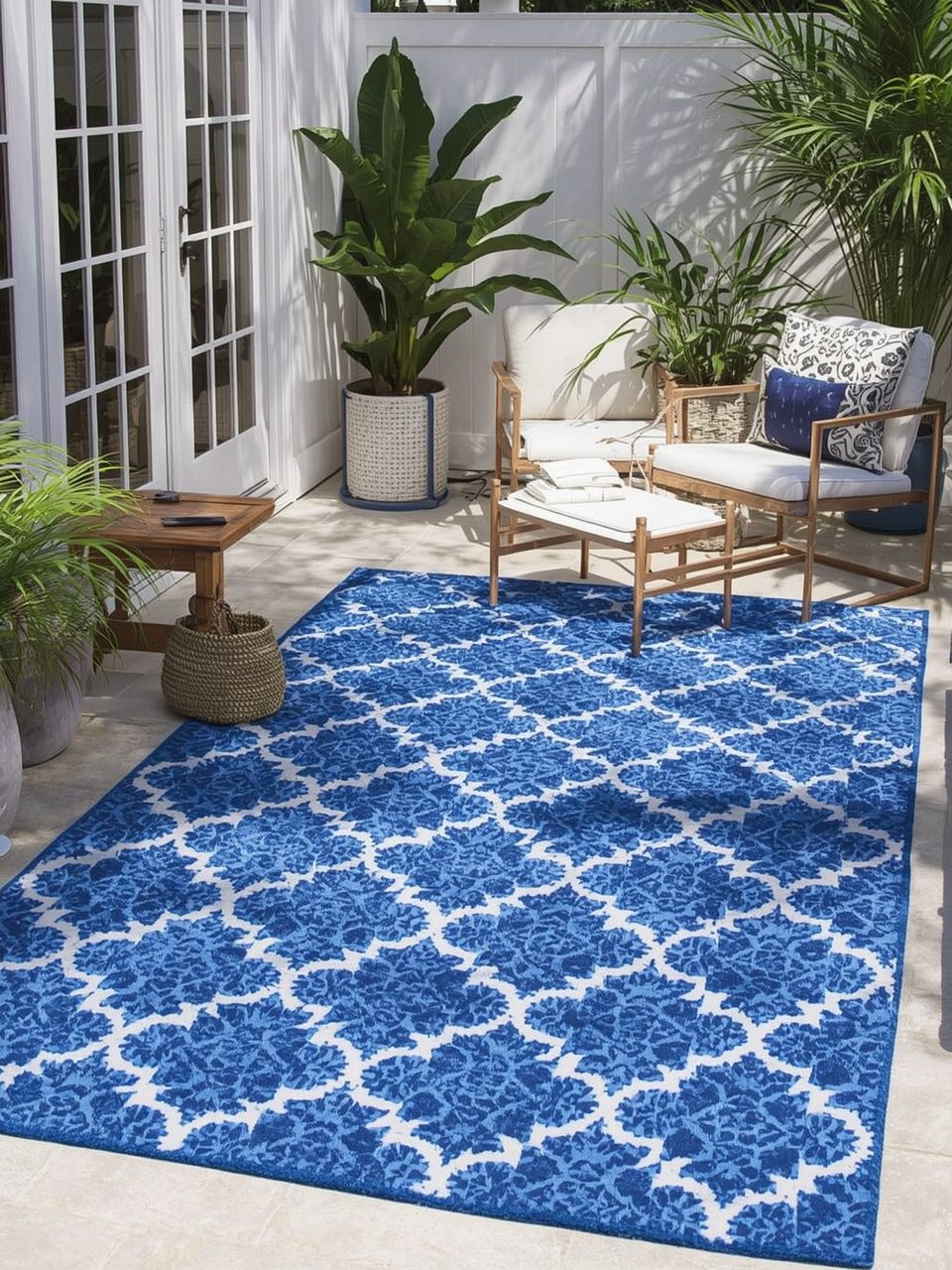 14. Outdoor Carpet Choice - 15 Budget-Friendly Patio Floor Ideas To Transform Your Outdoor Space