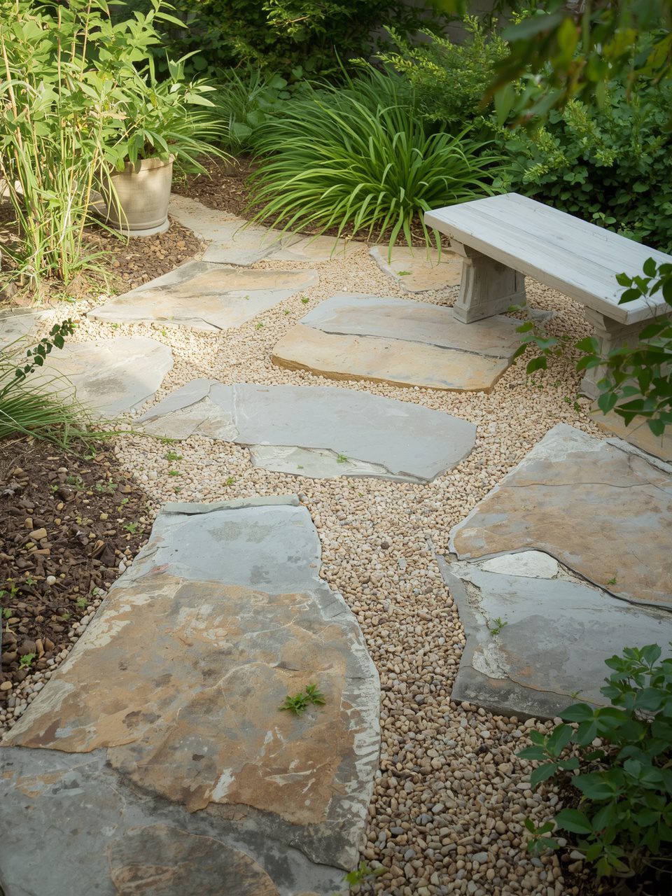 8. Flagstone Classic - 15 Budget-Friendly Patio Floor Ideas To Transform Your Outdoor Space