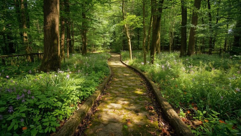 15 Magical Woodland Garden Path Ideas To Transform Your Outdoor Space