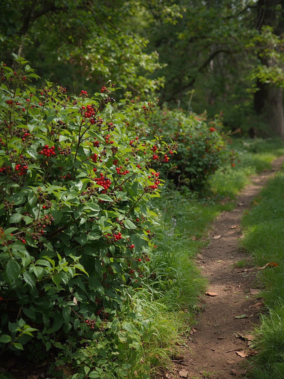 11. Wild Berry Borders - 15 Magical Woodland Garden Path Ideas To Transform Your Outdoor Space